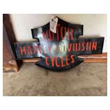 Harley-Davidson Motor Cycles Metal Wall Sign