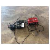 Assorted Battery Chargers Including Century Model 87121 and Schumacher SC1320