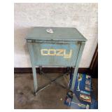 Cozy Metal Parts Cleaning Tank on Casters