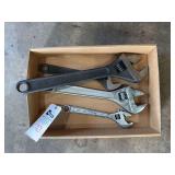 Assorted Adjustable Wrenches Set: Thorsen, Olympia, and Diamalloy