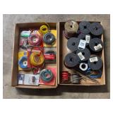Assorted Automotive Electrical Wire and Components Lot
