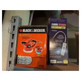 Black & Decker 6-Inch Random Orbit Waxer/Polisher and Cen-Tech Flexible Infrared Thermometer