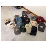 Collection of Assorted Promotional and Branded Baseball Caps