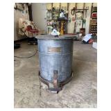 Justrite Manufacturing Co. Metal Waste Can