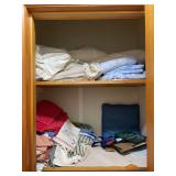 Assorted Household Linens and Textiles Collection