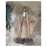Felling Axe and Sledgehammer Set
