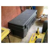 Black Plastic Truck Bed Storage Box
