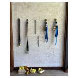 Assorted Cargo Tie-Down Straps and Chains