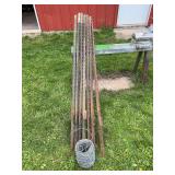Steel T-Posts and Barbed Wire Roll