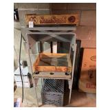 SamSons Produce Crate Sifting Station with Metal Stand