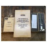 Craftsman Precision Measuring Tool Collection: Micrometer Set, Telescoping Gage Set, and Digital Caliper