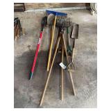 Assorted Garden Hand Tools Lot