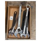 Assorted Craftsman and Crescent Tool Co. Wrenches
