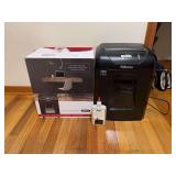 Fellowes Paper Shredder with Performance Oil and Original Packaging