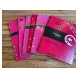 (6) John Deere Plow Manuals