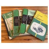 (4) John Deere Combine Manuals