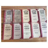 (10) John Deere Farmers Pocket Ledgers