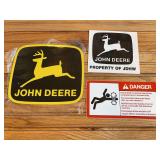 (3) John Deere Decals
