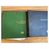 (2) John Deere Service Bulletins + Service Information Binders