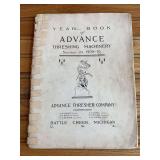 1909-1910 Advance Thresher Co. Catalog