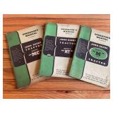 (3) John Deere Tractor Manuals
