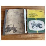 (2) John Deere Tractor Manuals