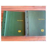 (2) John Deere Parts Catalog Binders