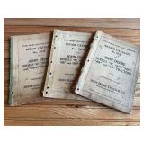 (3) John Deere Tractor Repair Catalogs