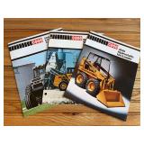 (3) Case Tractor + Industrial Sales Literature