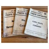 (3) IH Combine Manuals