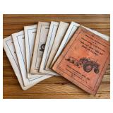 (8) AC Plow Manuals