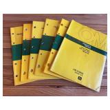 (6) John Deere Manuals