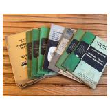 (8) John Deere Manuals