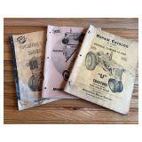 (3) MM Tractor Manuals