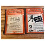 (2) Hyatt Tractor Field Books