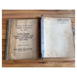 (2) John Deere Tractor Parts Catalogs