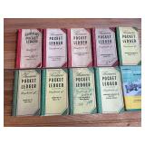 (10) John Deere Farmers Pocket Ledgers