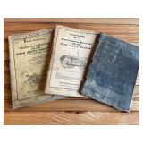 (3) IHC McCormick-Deering Tractor Manuals