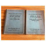 (2) AC Tractor + Power Unit Parts Catalogs