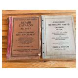 (2) John Deere Catalogs