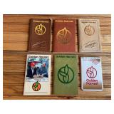 (6) Golden Harvest Pocket Product Guide Notebooks