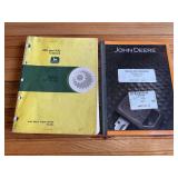 (2) John Deere Tractor Manuals