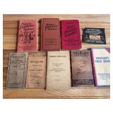 (9) Pocket Notebooks + Product Guides