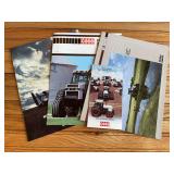 (5) Case Tractor Sales Literature
