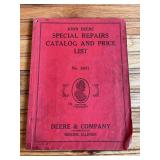 1941 John Deere Special Repairs Catalog