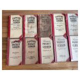 (10) John Deere Farmers Pocket Ledgers