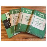 (4) John Deere Combine Manuals