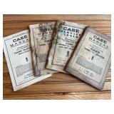 (4) Case Tractor Manuals