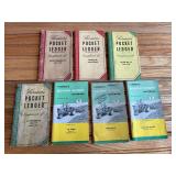 (7) John Deere Farmers Pocket Ledgers