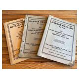 (3) Syracuse Chilled Plow Repair Catalogs